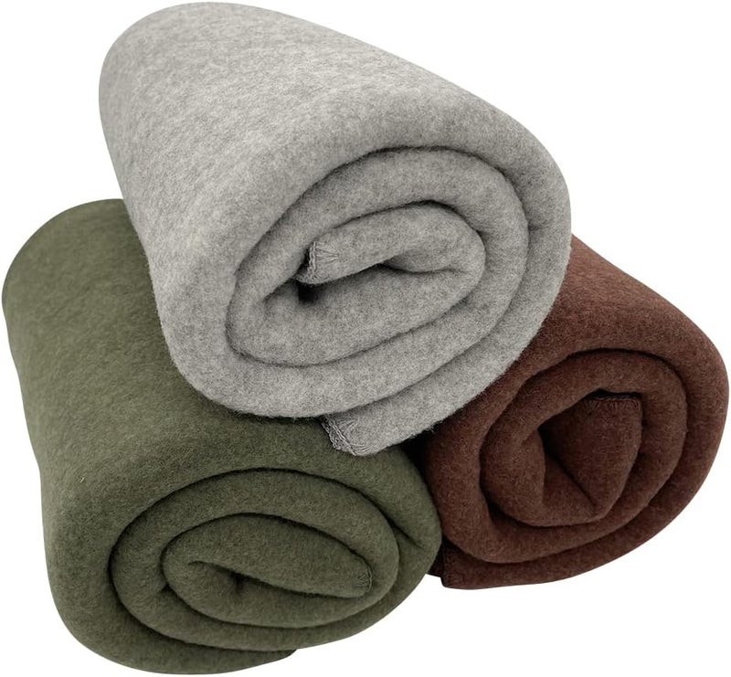 Ecoable Kids Thermal Throw: Organic Merino Wool Baby Receiving Blanket, 31x40 inches (Natural) - Image 5